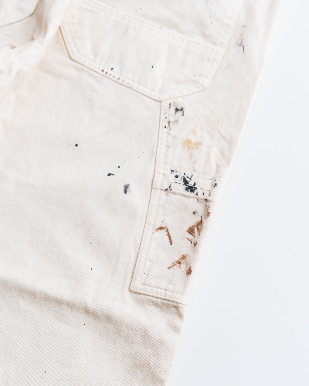 BOWWOW PAINTER'S PAINT STAINED PAINTER PANTS