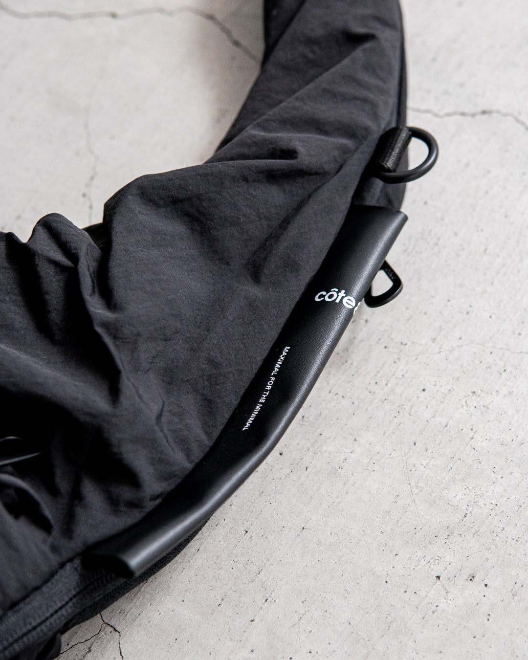 【2WAY ITEM】cote&ciel Po Smooth Black