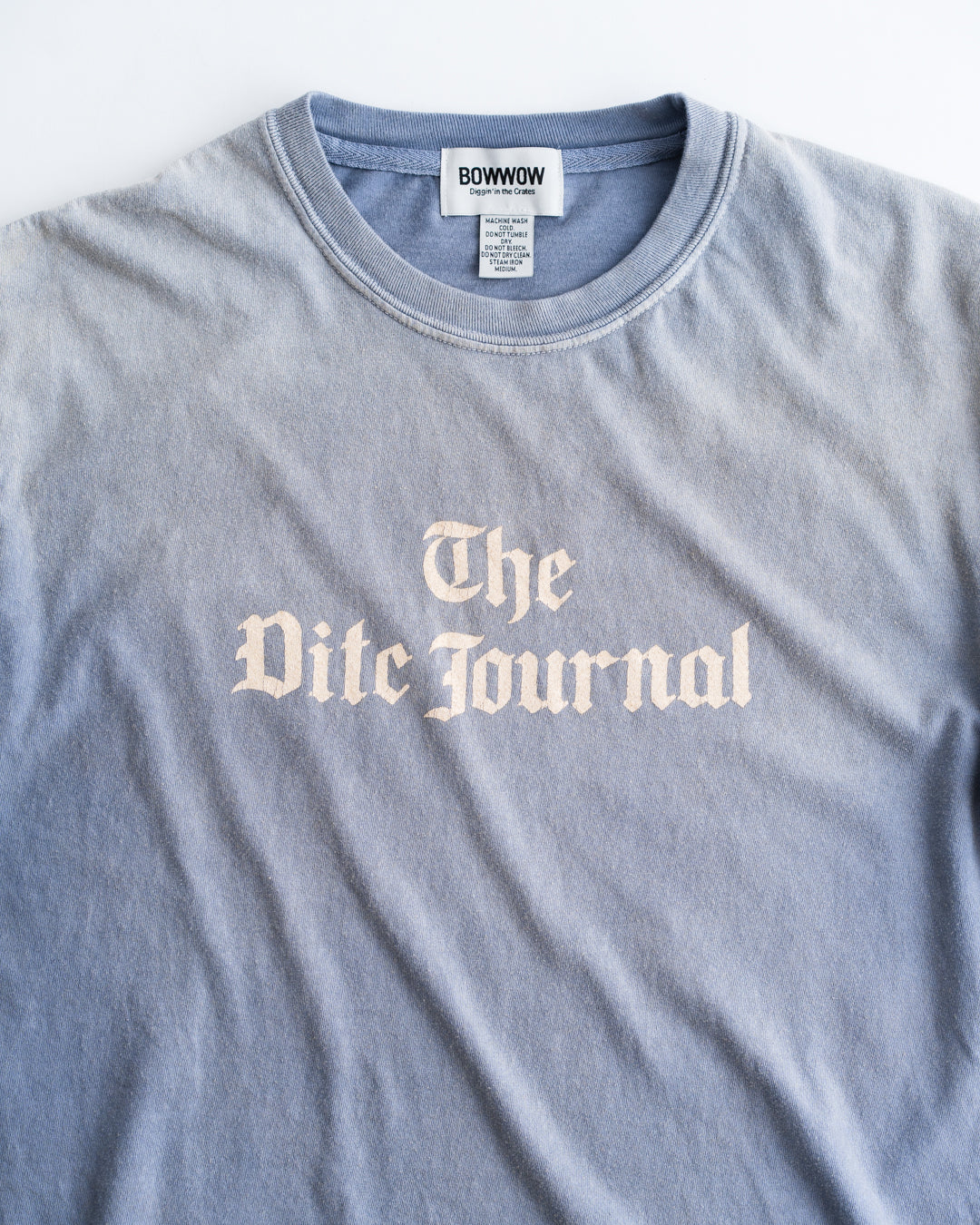 BOWWOW THE DITC JOURNAL TEE AGED