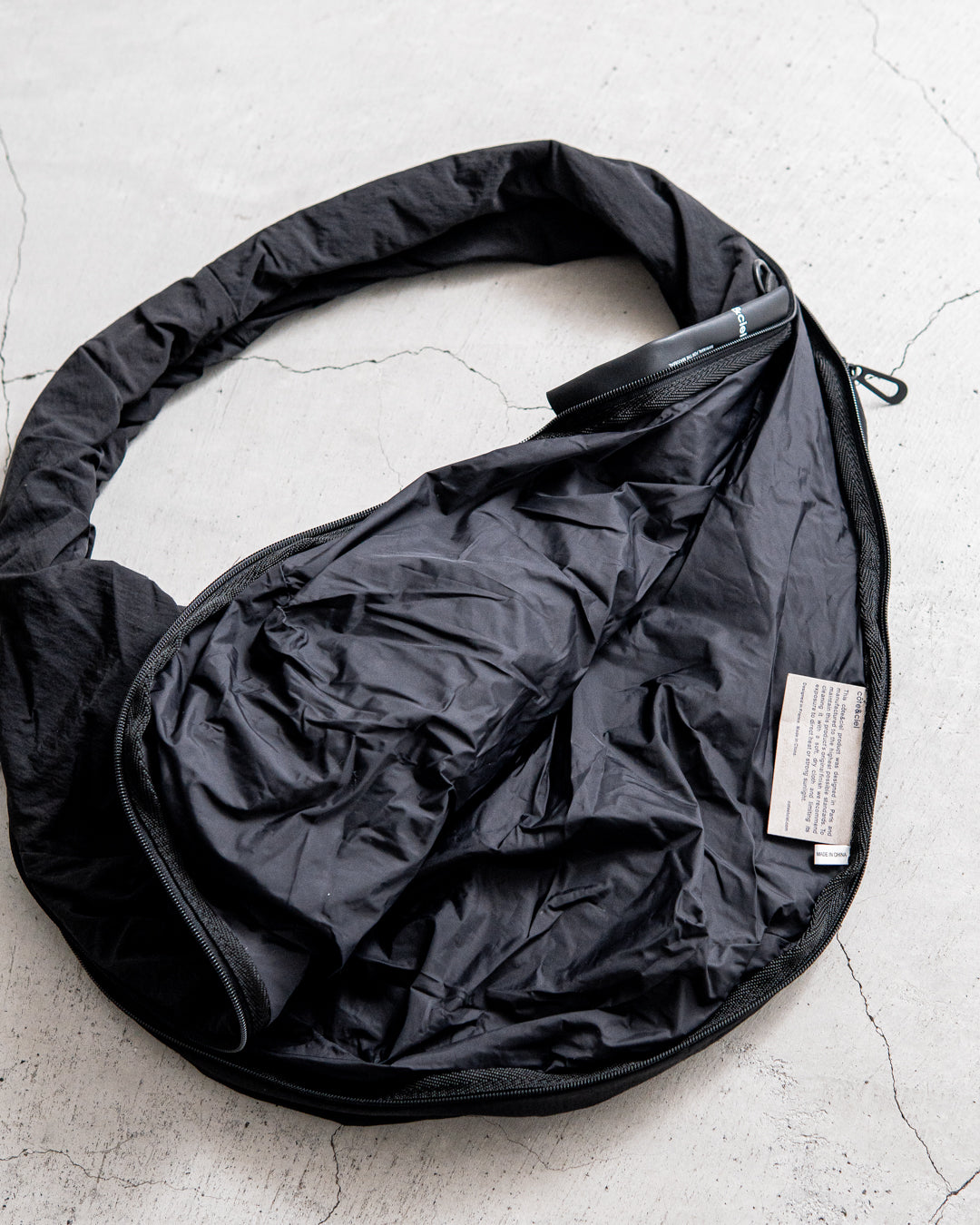【2WAY ITEM】cote&ciel Po Smooth Black