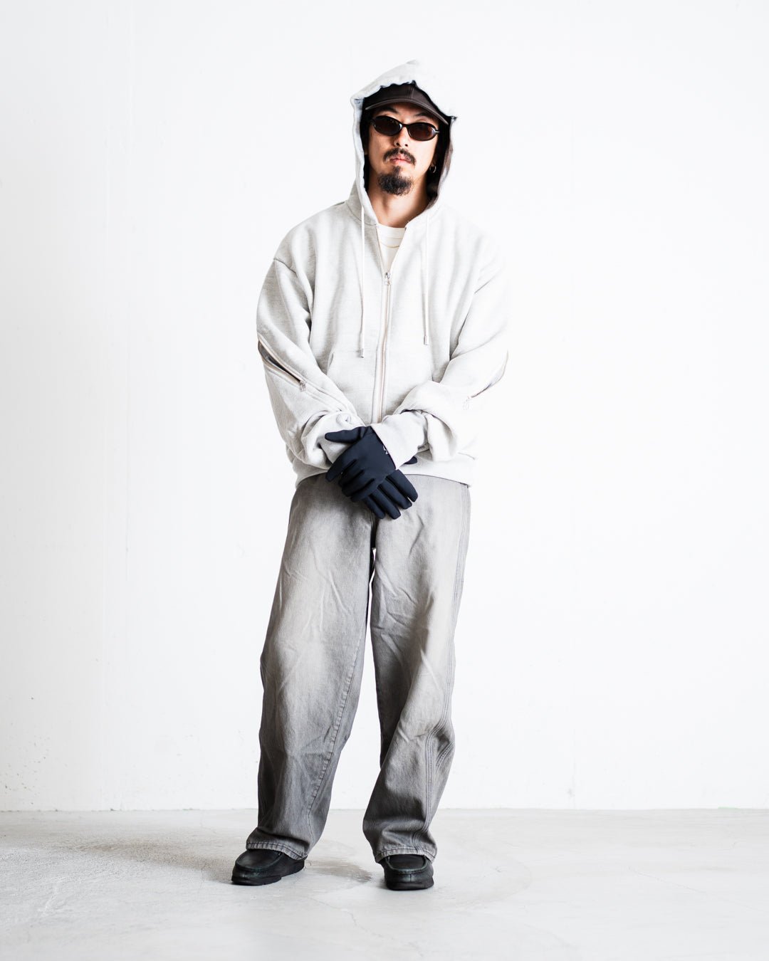 [8.30 sat 12:00 Release] ROTOL FOAMORA SWEAT ZIP HOODIE