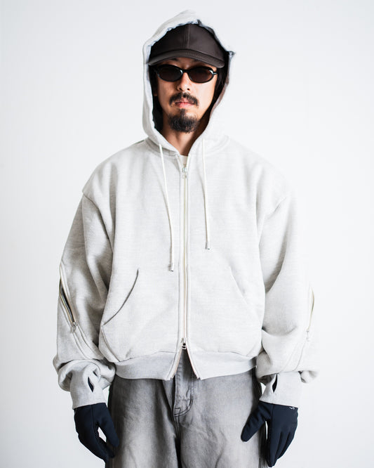 [8.30 sat 12:00 Release] ROTOL FOAMORA SWEAT ZIP HOODIE