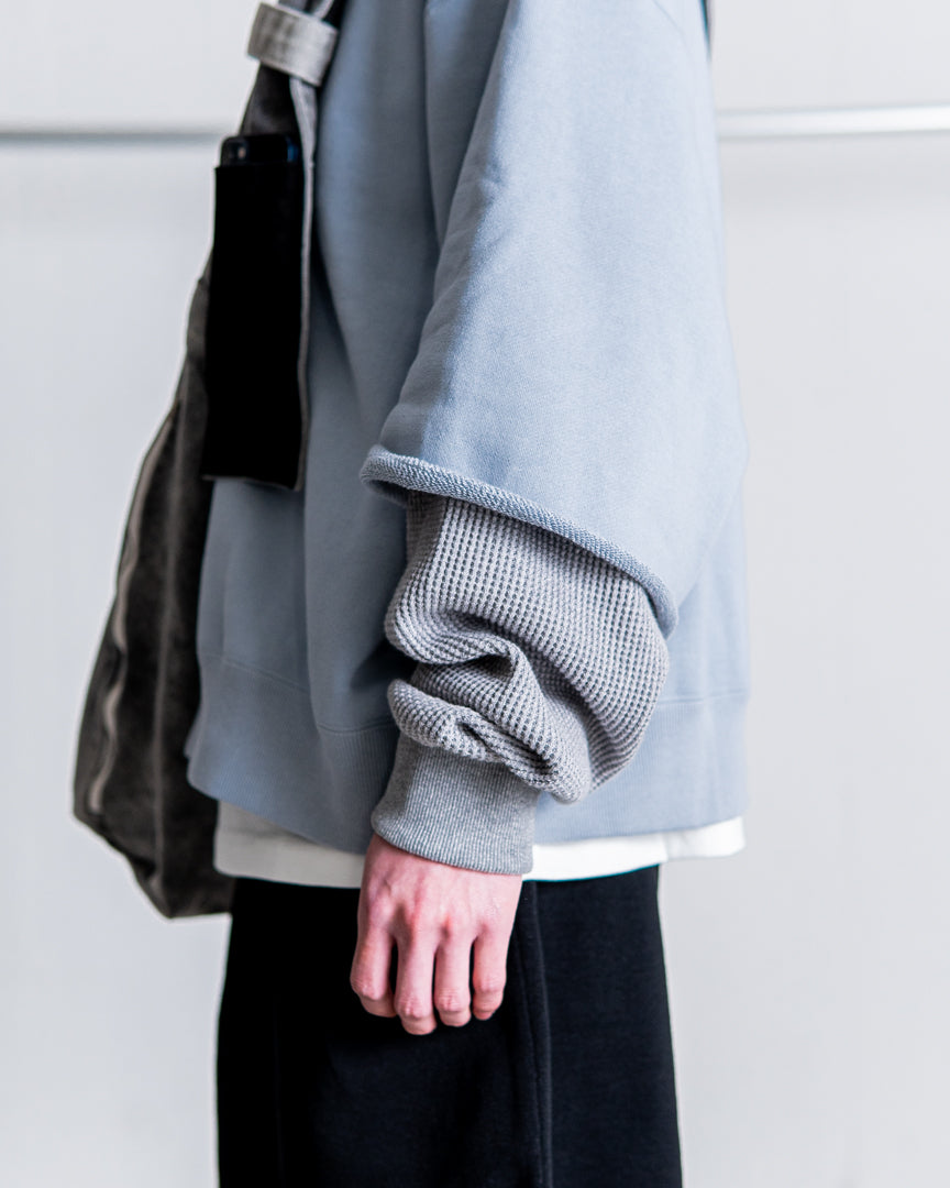 Name. RAYERED SLEEVE SWEAT SHIRT