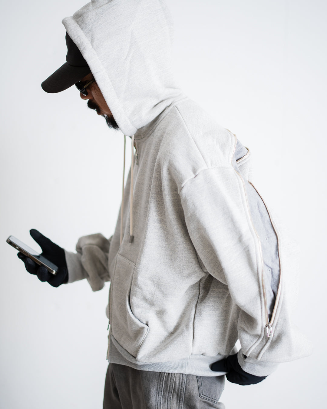 [8.30 sat 12:00 Release] ROTOL FOAMORA SWEAT ZIP HOODIE