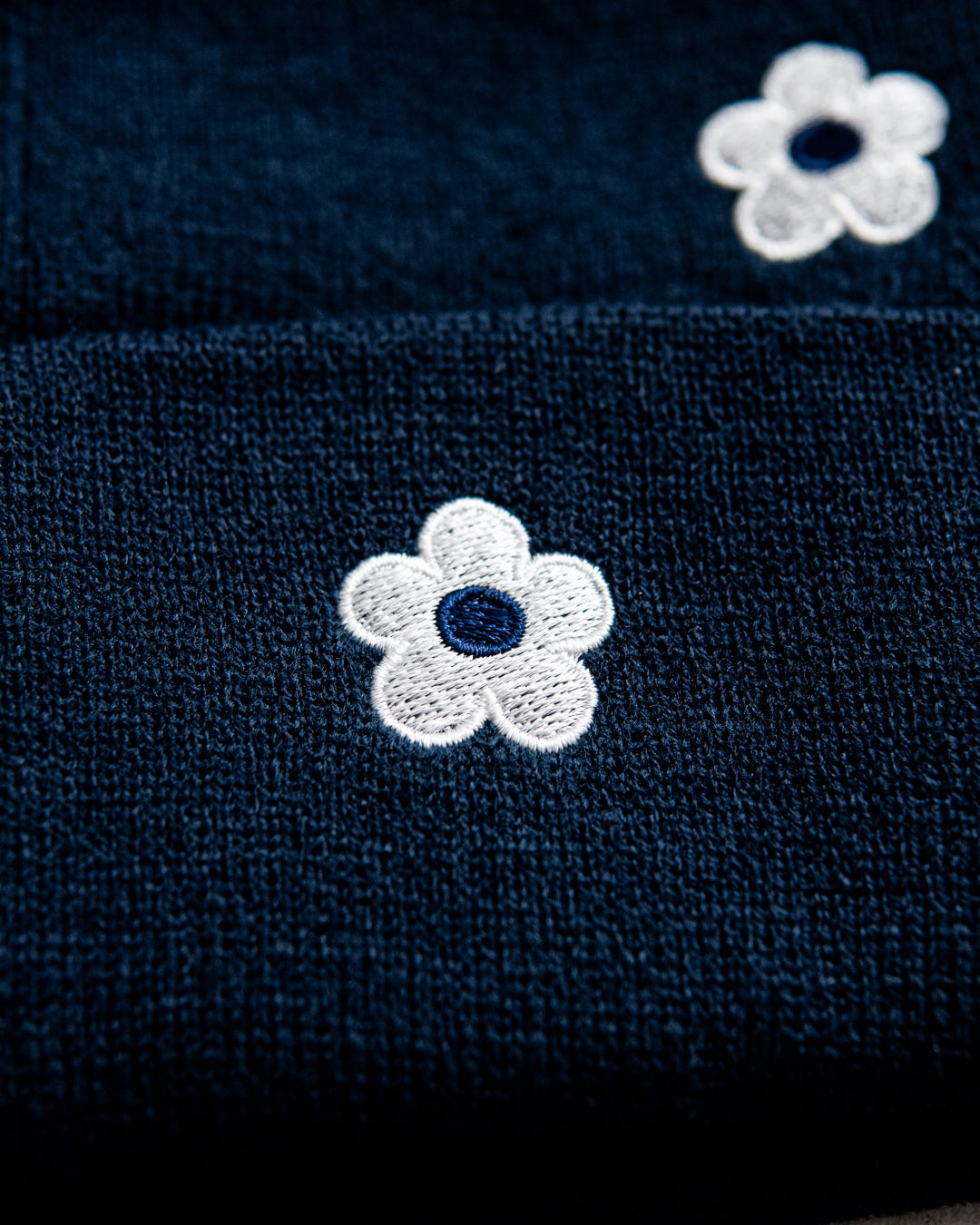 NICK GEAR Flower Embroidery beanie