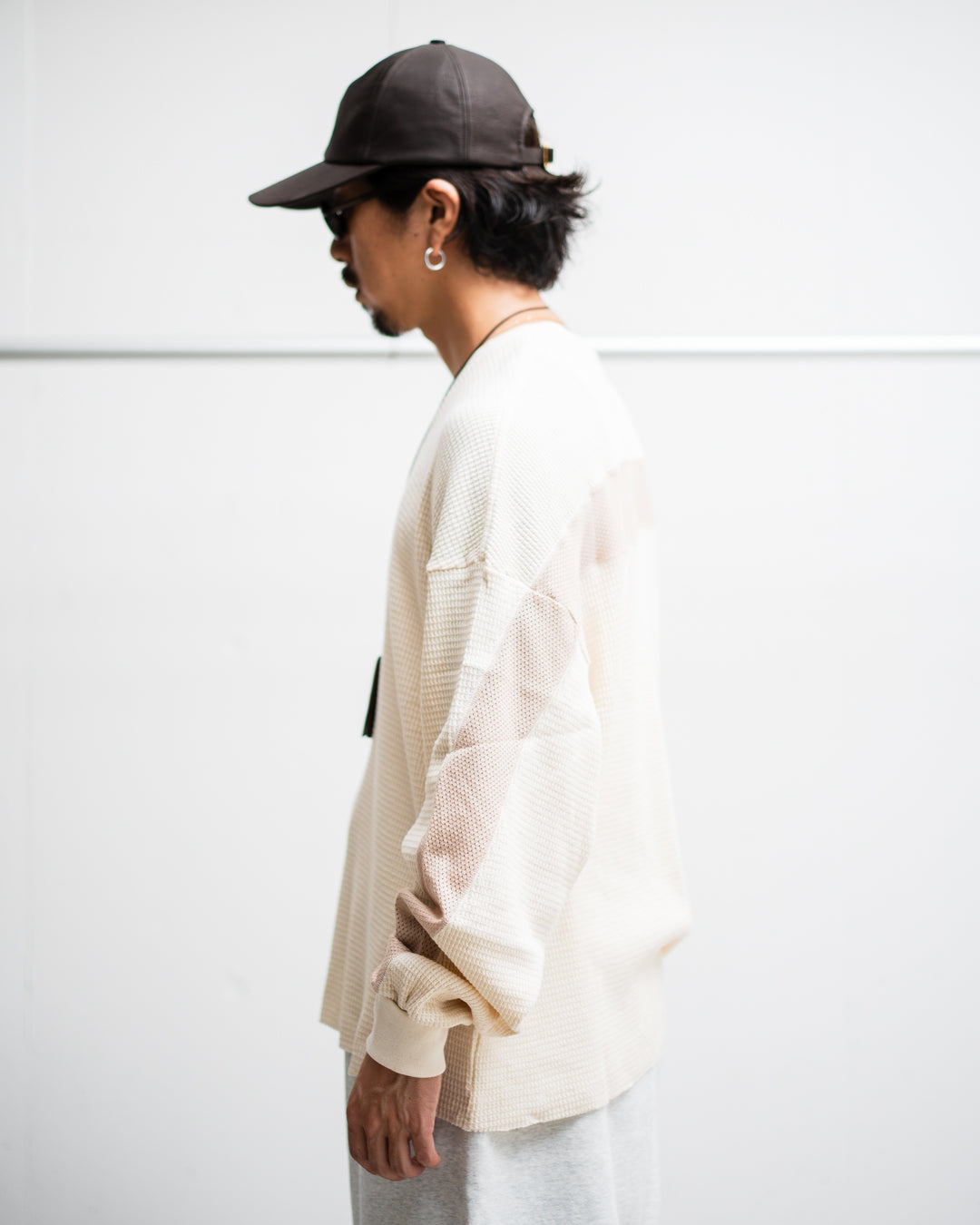ROTOL MILD WAFFLE SWITCH LONG SLEEVE TEE