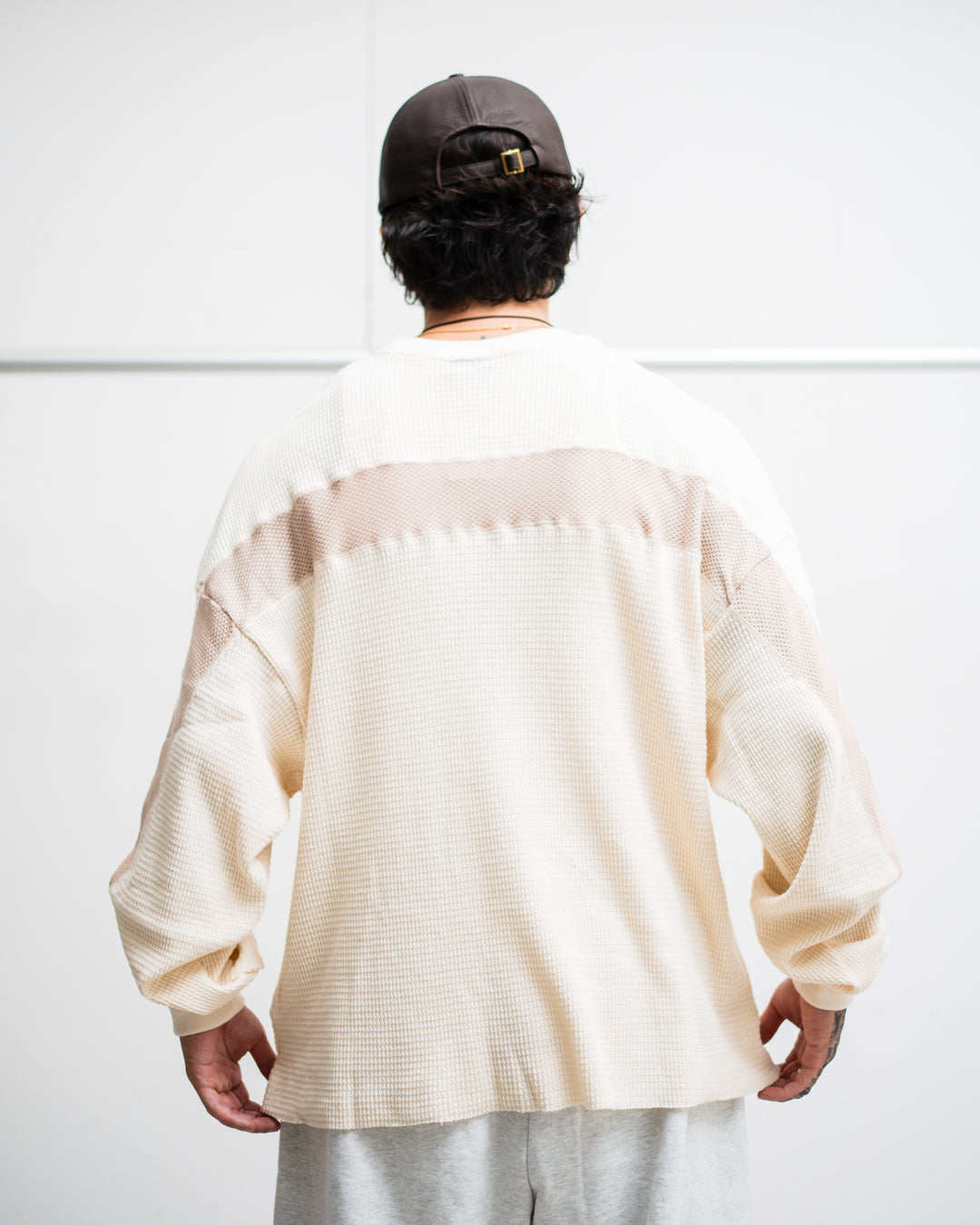 ROTOL MILD WAFFLE SWITCH LONG SLEEVE TEE