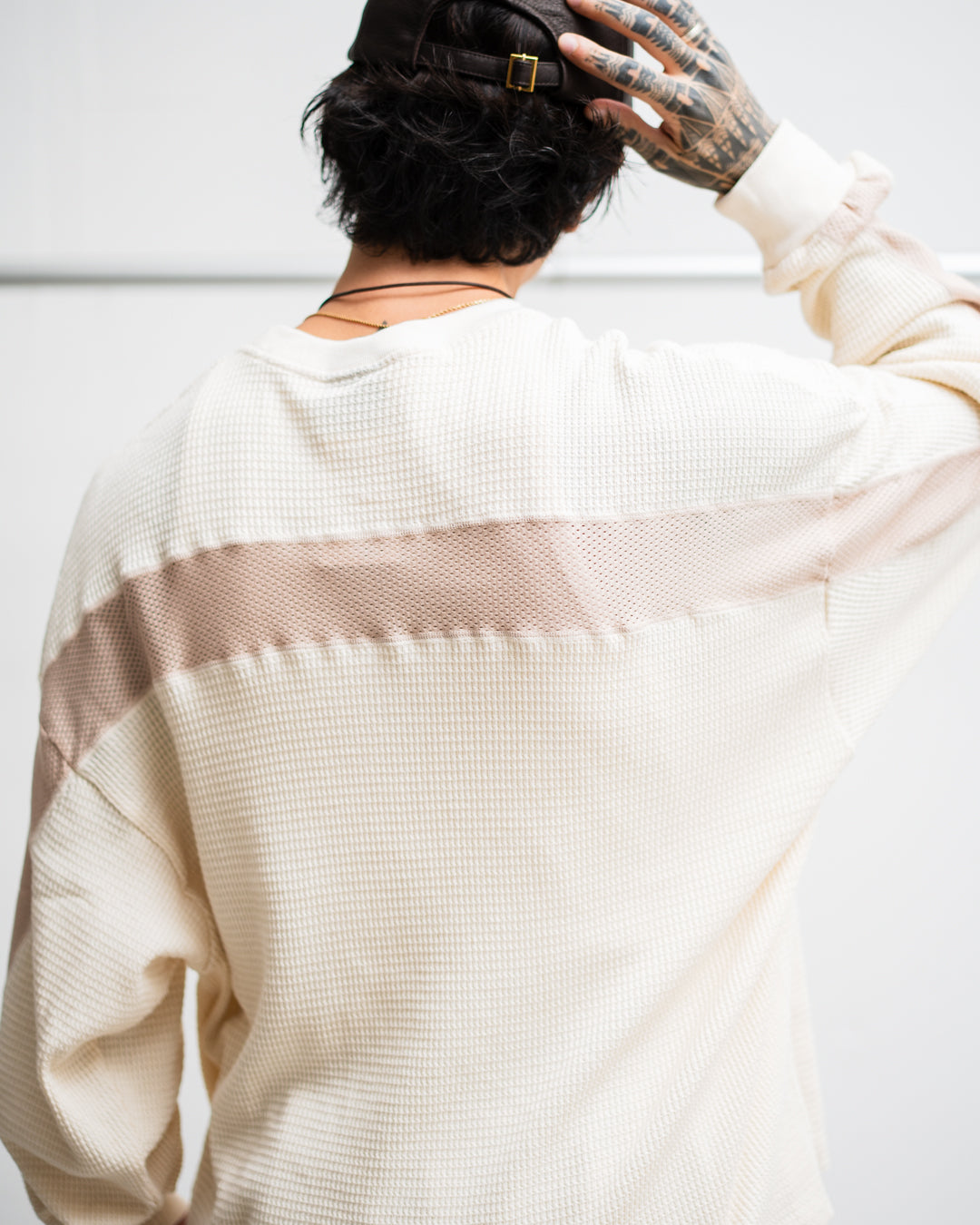 ROTOL MILD WAFFLE SWITCH LONG SLEEVE TEE