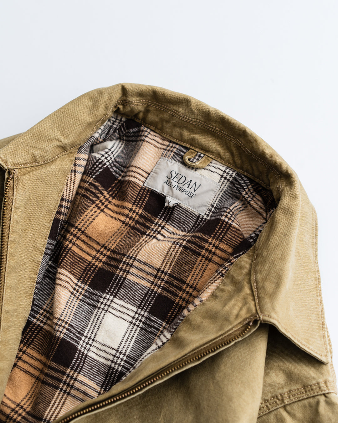 [9.6 sat 12:00 Release] SEDAN ALL-PURPOSE Vintage Washed Cotton Duck Jacket