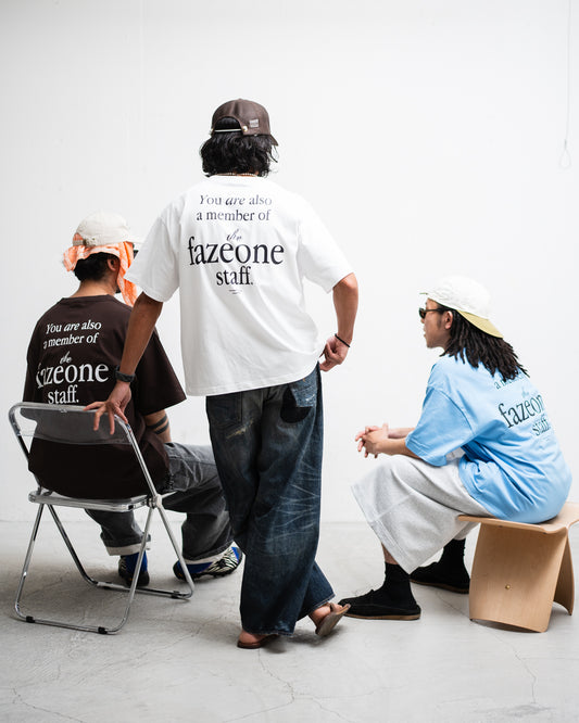 [4.29 wed 12:00 Release] fazeone  Staff T-shirts