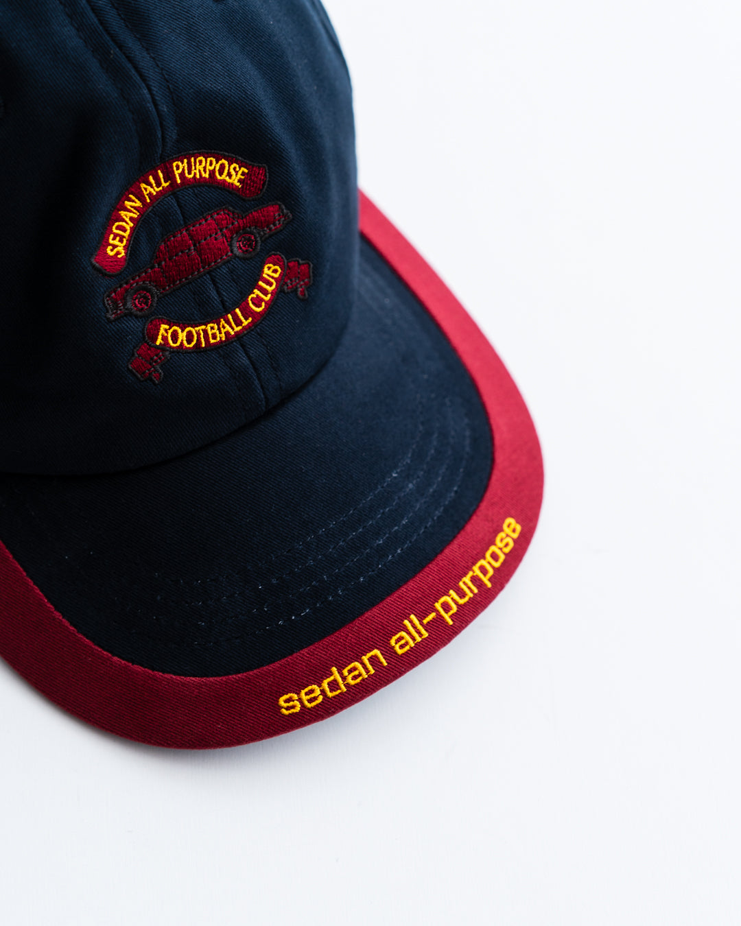 [9.6 sat 12:00 Release] SEDAN ALL-PURPOSE Emblem Logo 2tone Visor Cap
