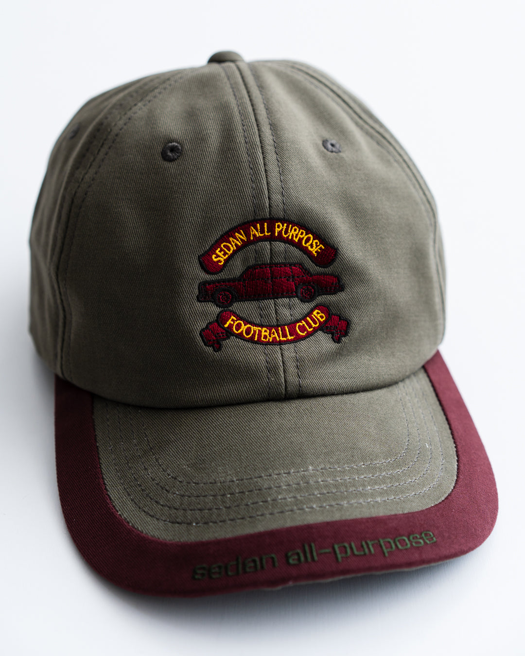[9.6 sat 12:00 Release] SEDAN ALL-PURPOSE Emblem Logo 2tone Visor Cap