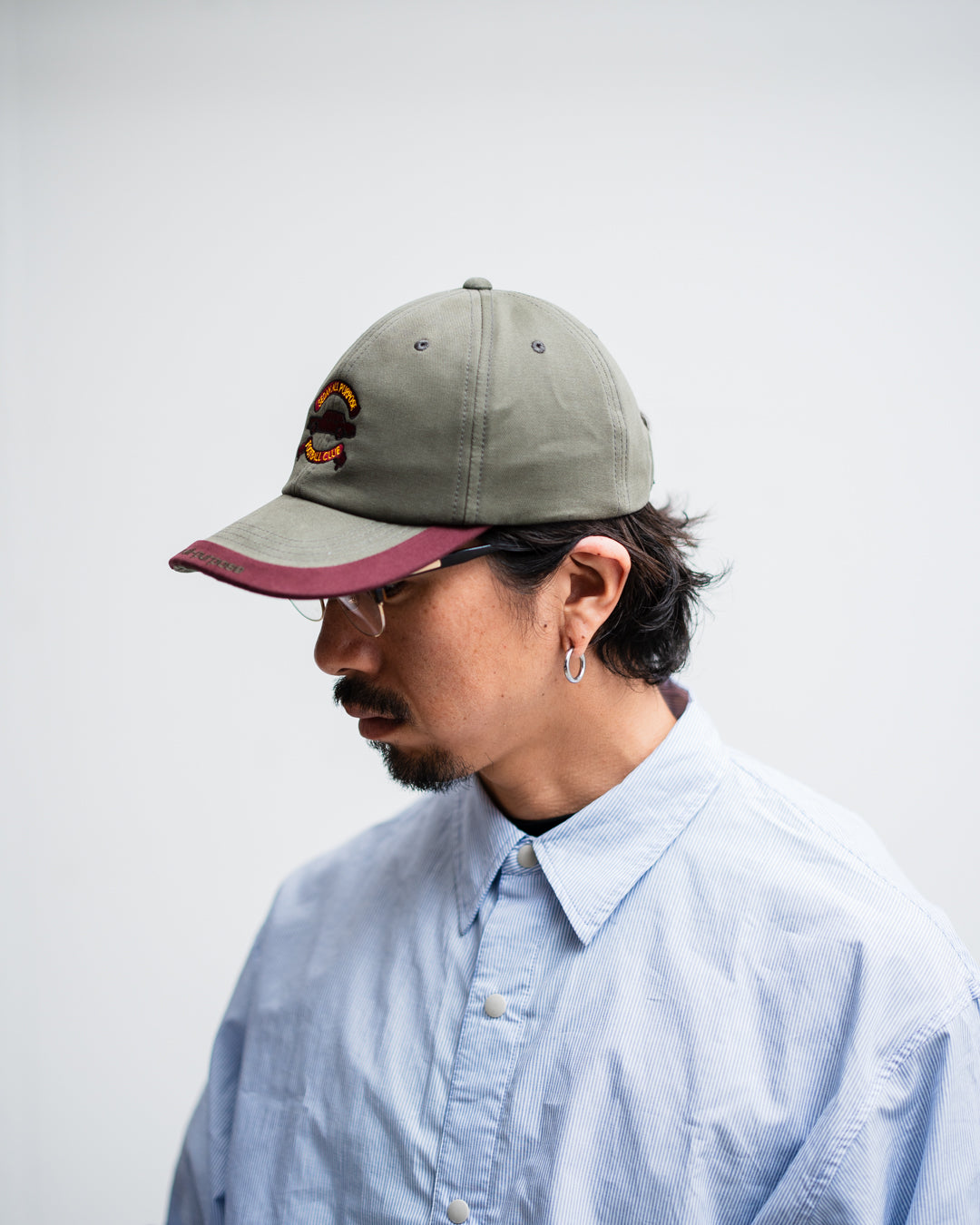 [9.6 sat 12:00 Release] SEDAN ALL-PURPOSE Emblem Logo 2tone Visor Cap