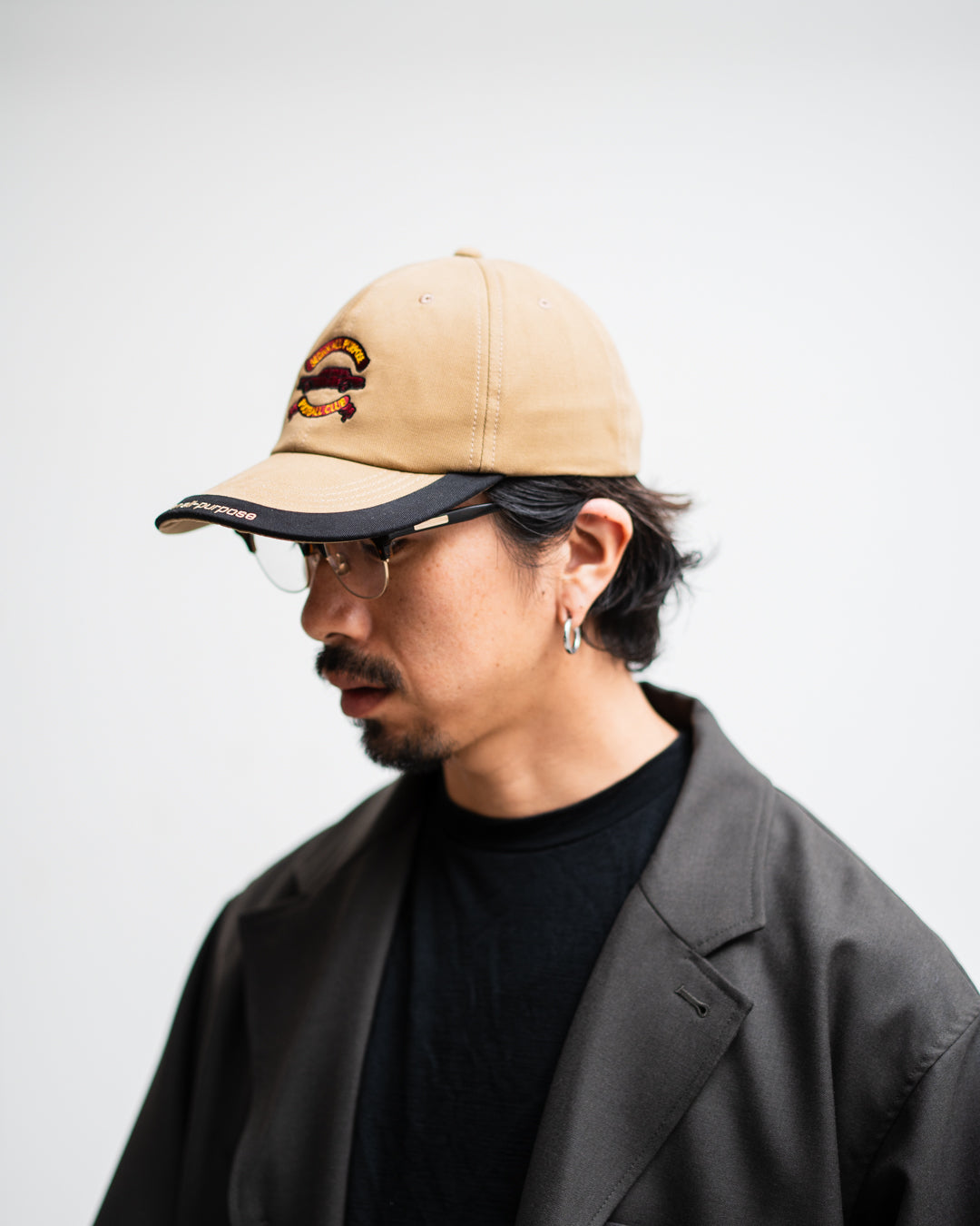 [9.6 sat 12:00 Release] SEDAN ALL-PURPOSE Emblem Logo 2tone Visor Cap