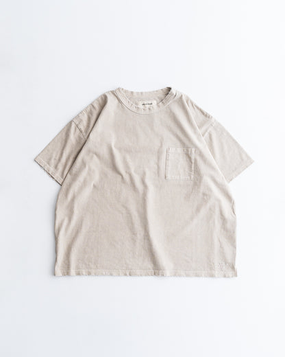 ANACHRONORM PIGMENT DYED POCKET S/S T-S