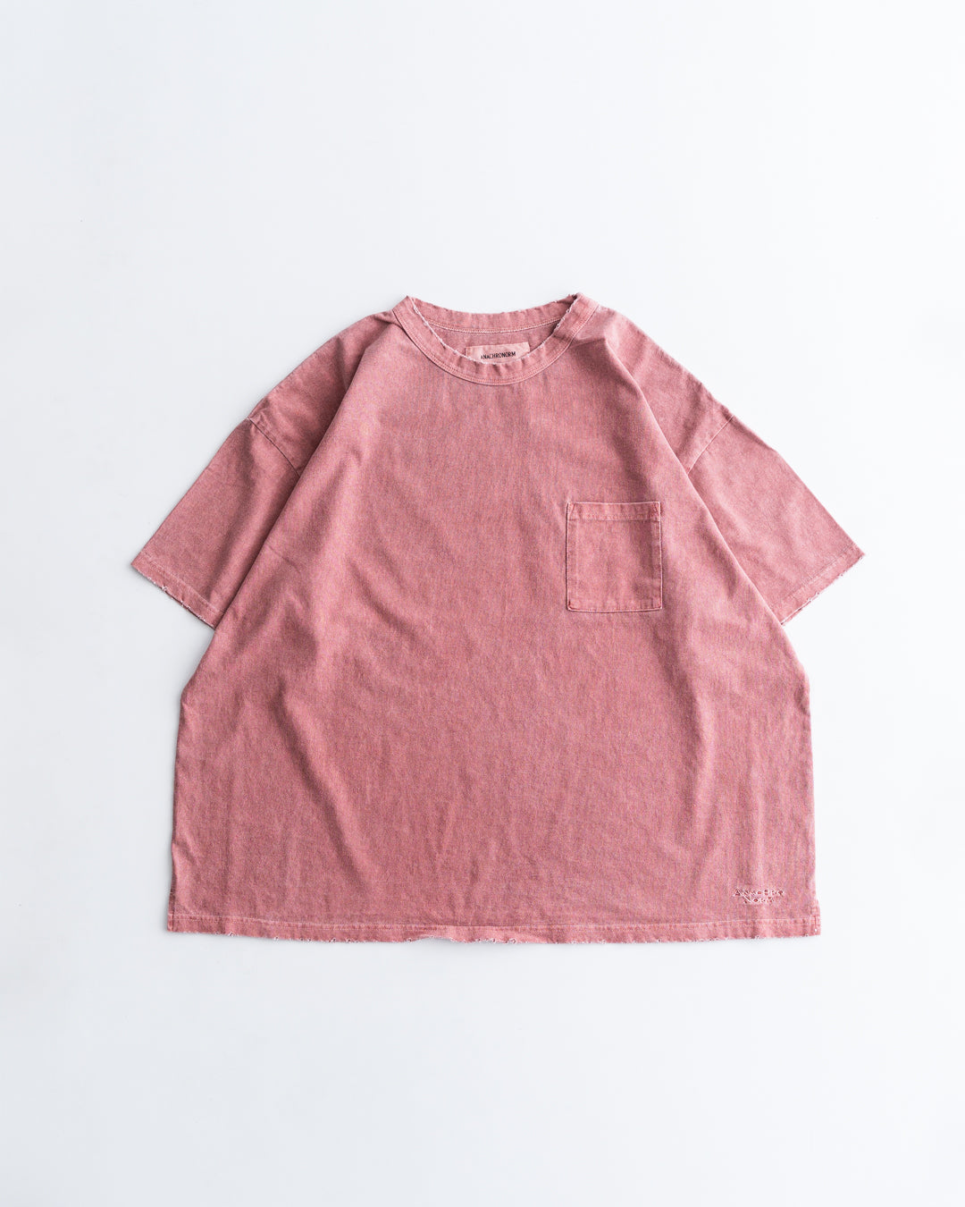 ANACHRONORM PIGMENT DYED POCKET S/S T-S