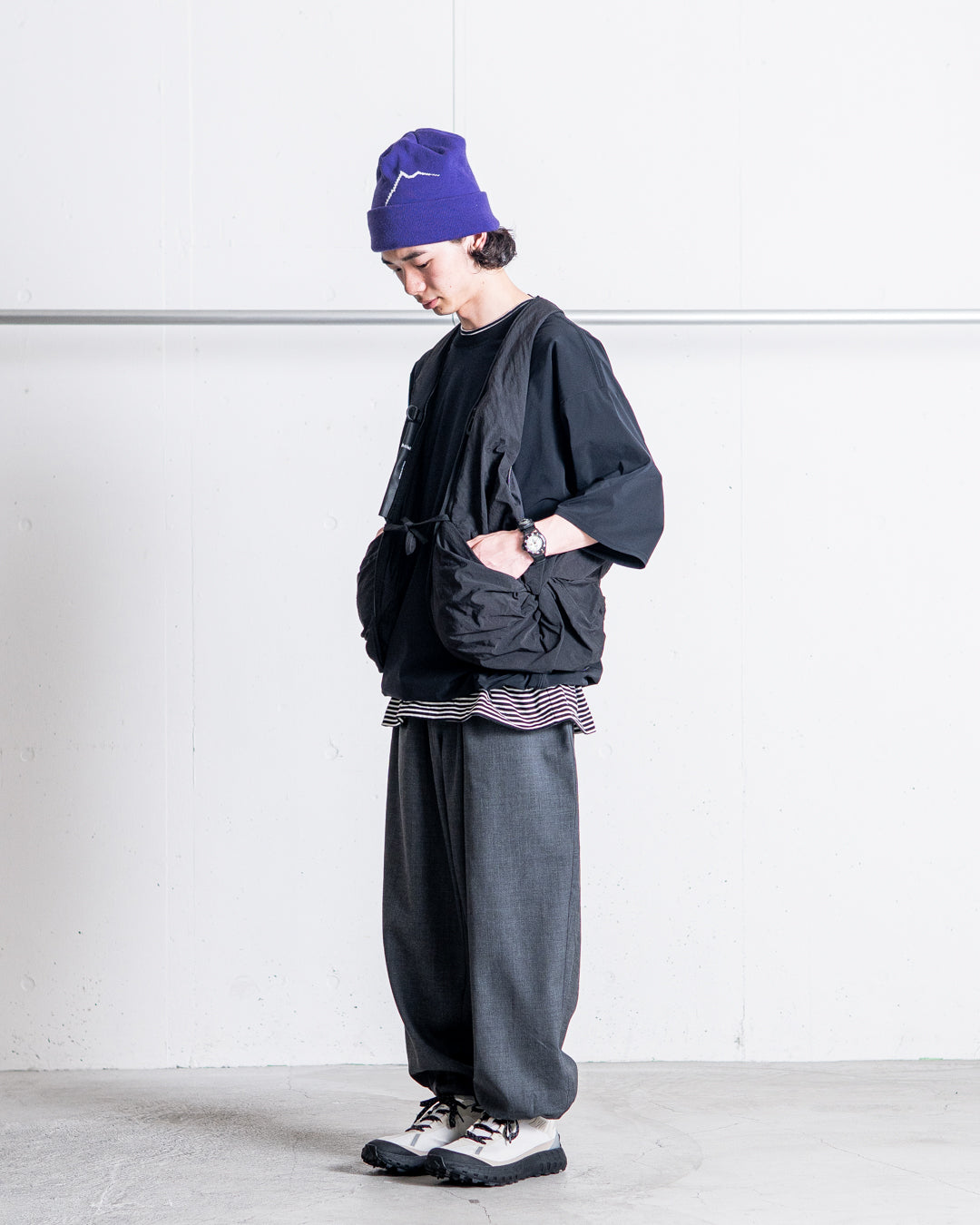 【2WAY ITEM】cote&ciel Po Smooth Black
