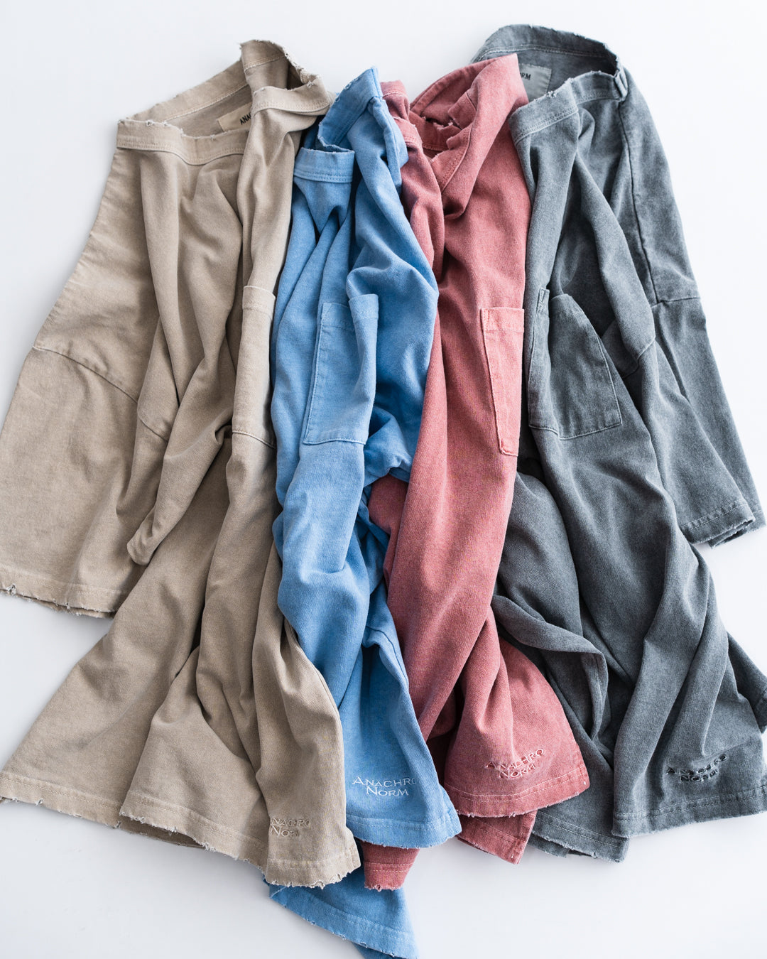ANACHRONORM PIGMENT DYED POCKET S/S T-S