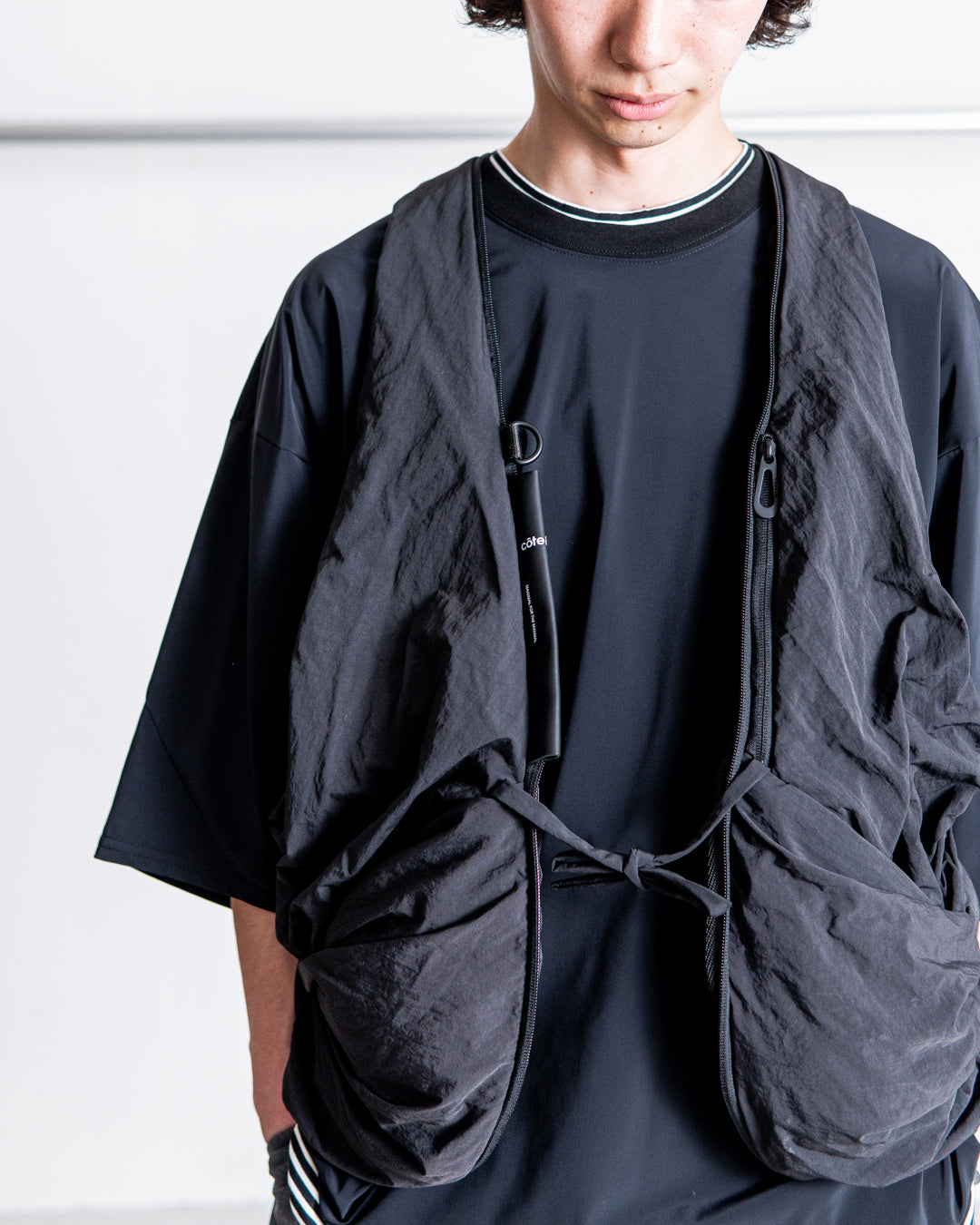 【2WAY ITEM】cote&ciel Po Smooth Black