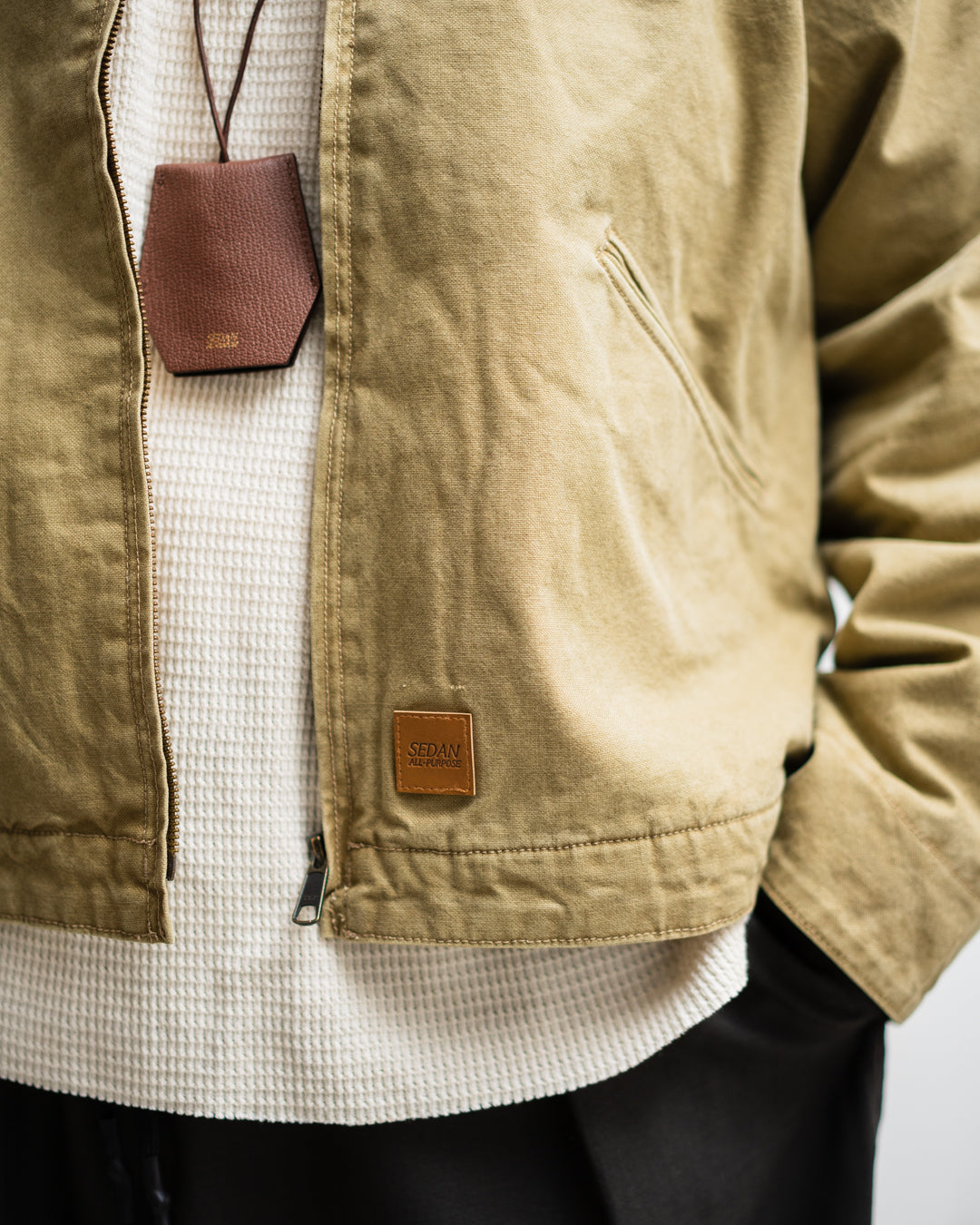 [9.6 sat 12:00 Release] SEDAN ALL-PURPOSE Vintage Washed Cotton Duck Jacket