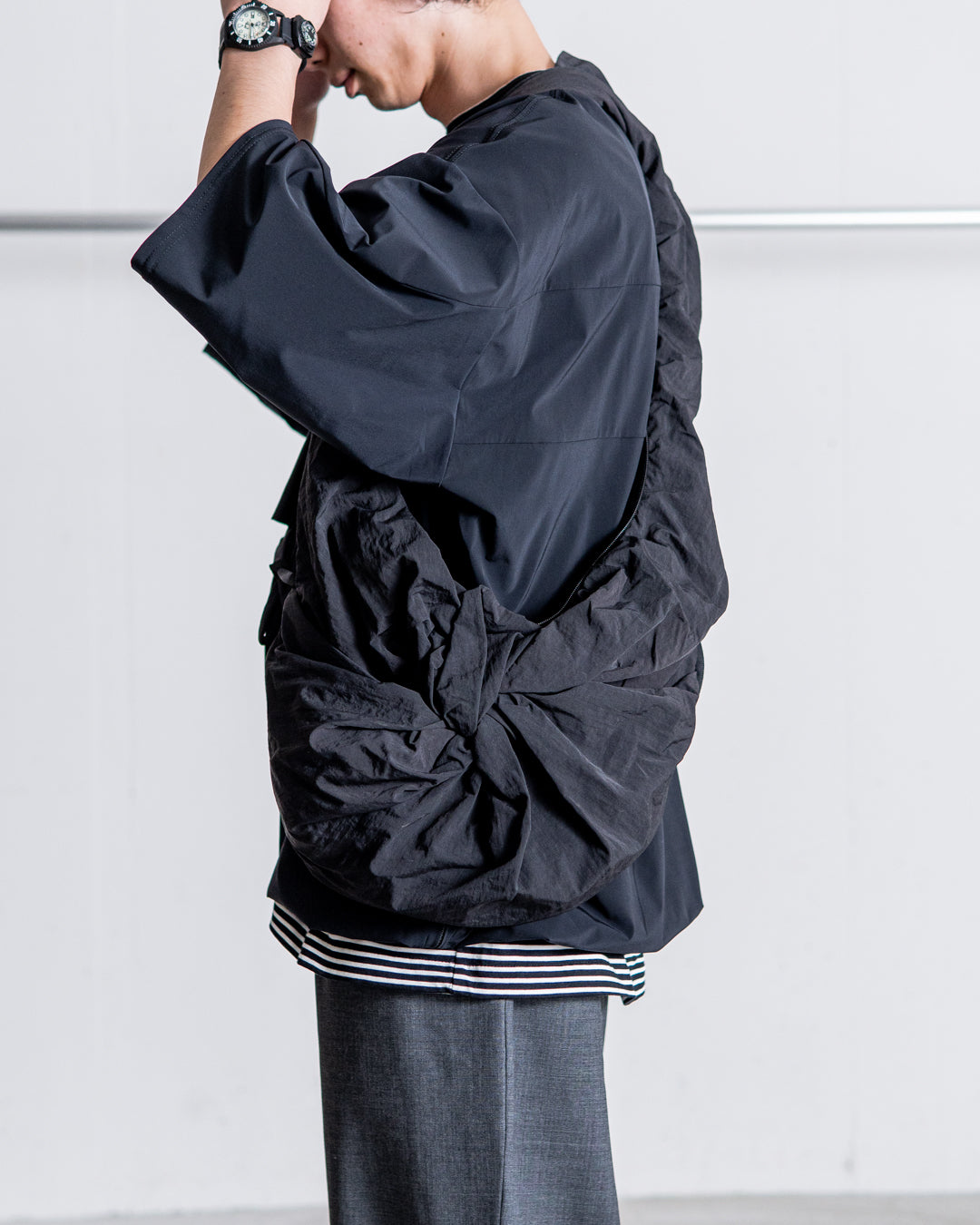 【2WAY ITEM】cote&ciel Po Smooth Black