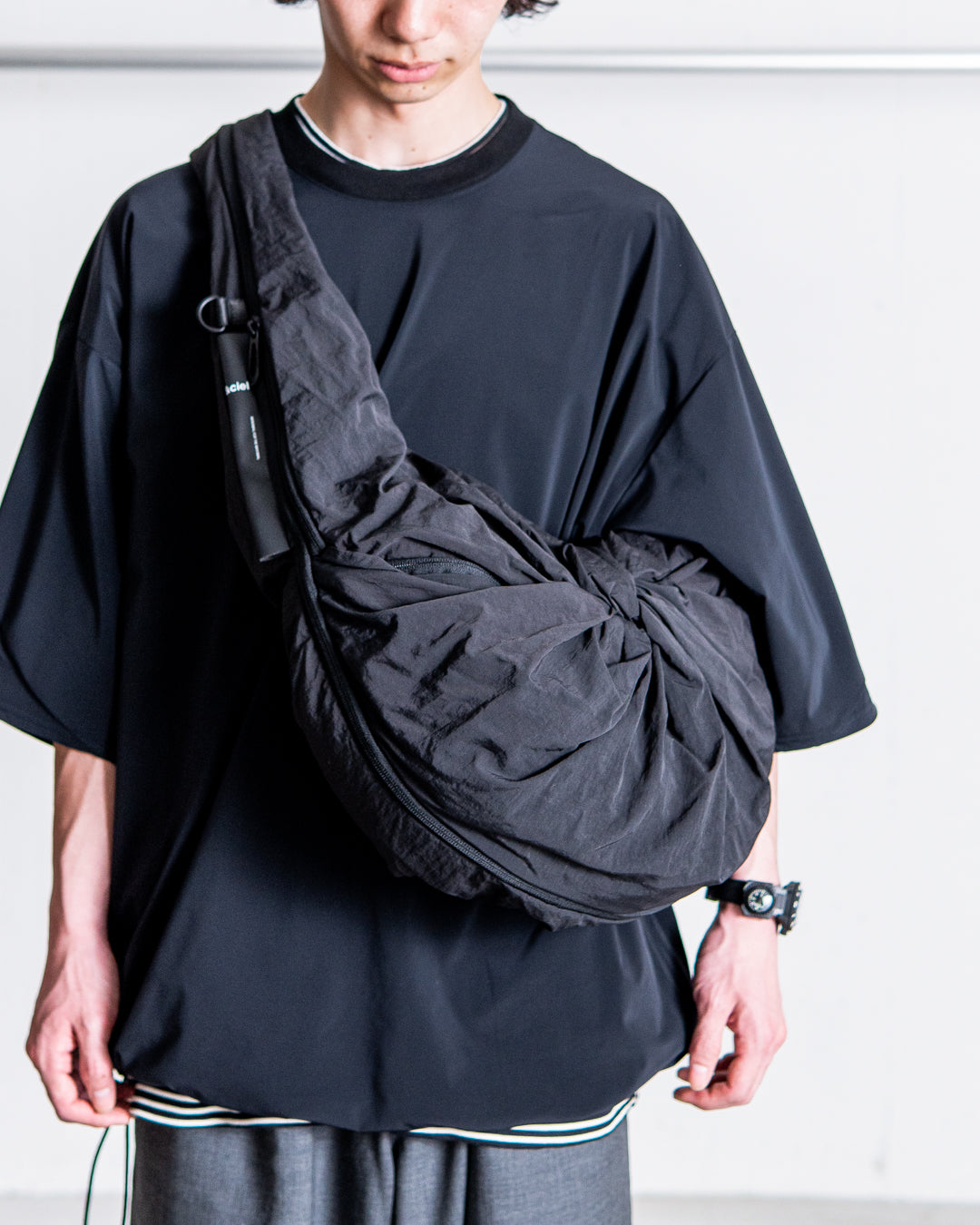 【2WAY ITEM】cote&ciel Po Smooth Black