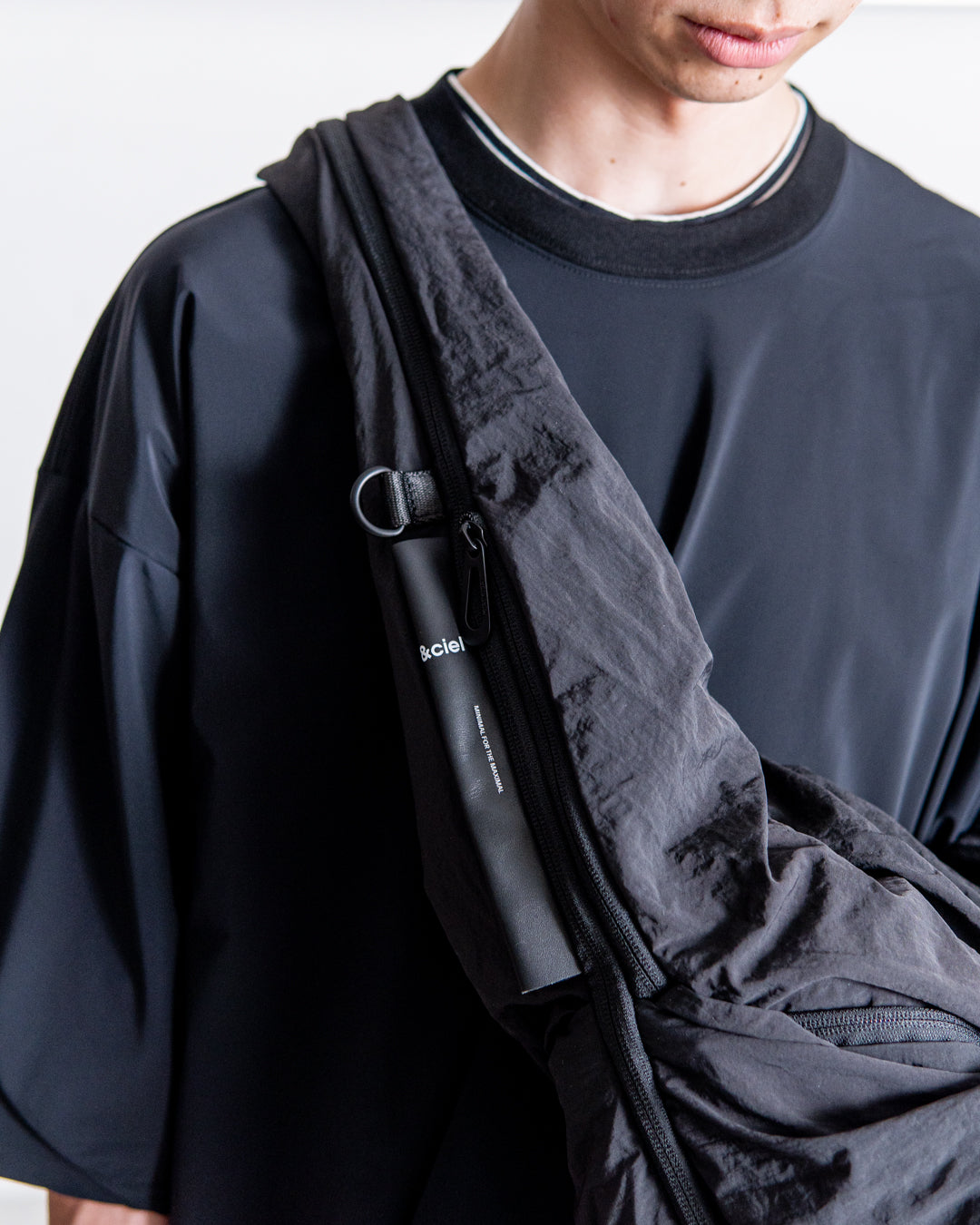 【2WAY ITEM】cote&ciel Po Smooth Black