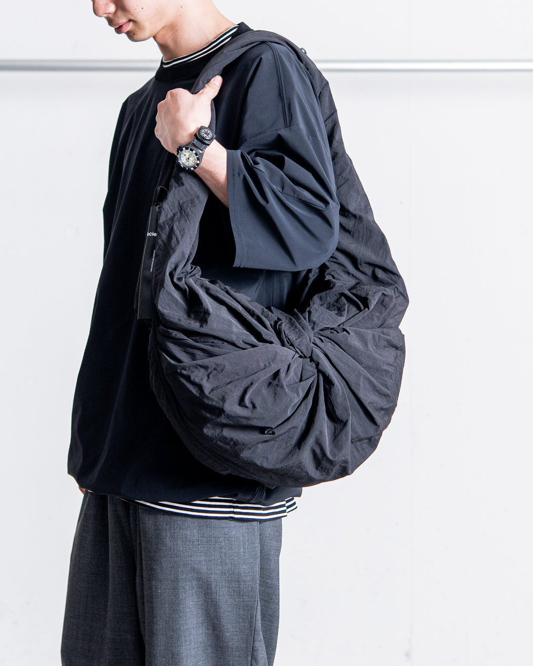 【2WAY ITEM】cote&ciel Po Smooth Black