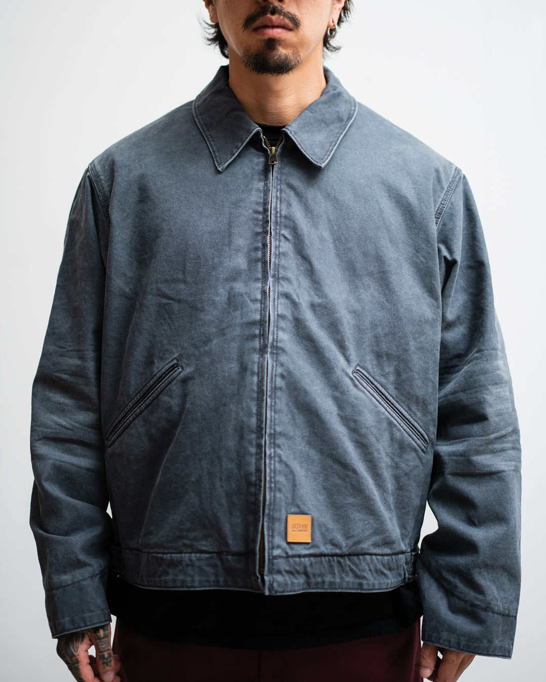 [9.6 sat 12:00 Release] SEDAN ALL-PURPOSE Vintage Washed Cotton Duck Jacket