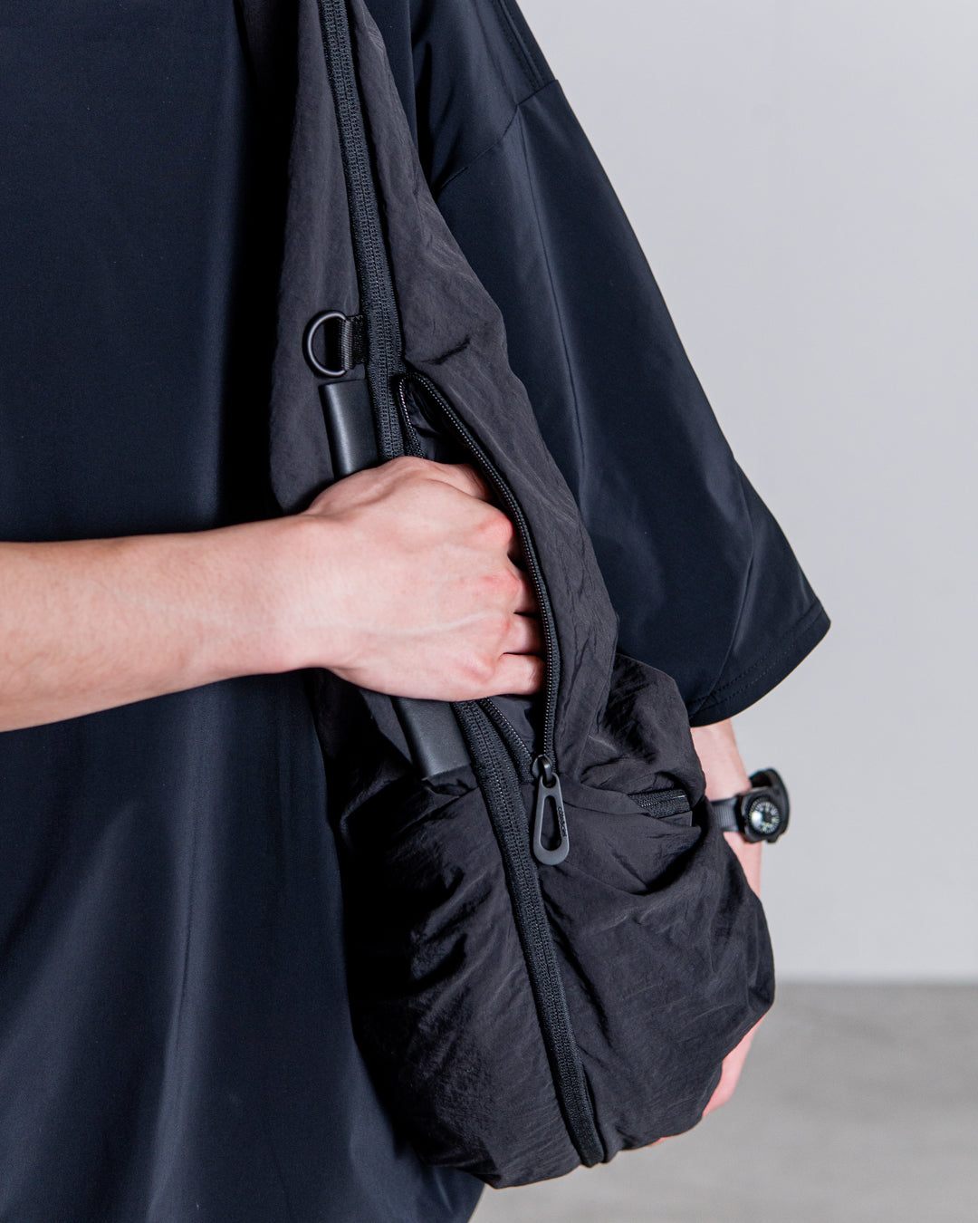 【2WAY ITEM】cote&ciel Po Smooth Black