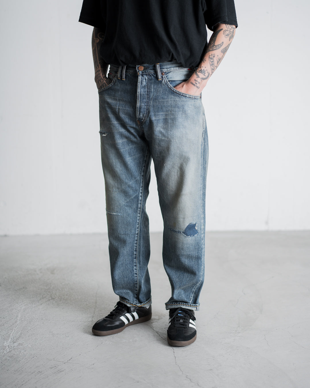 ANACHRONORM REGULAR TAPERED REMAKED 5P PANTS