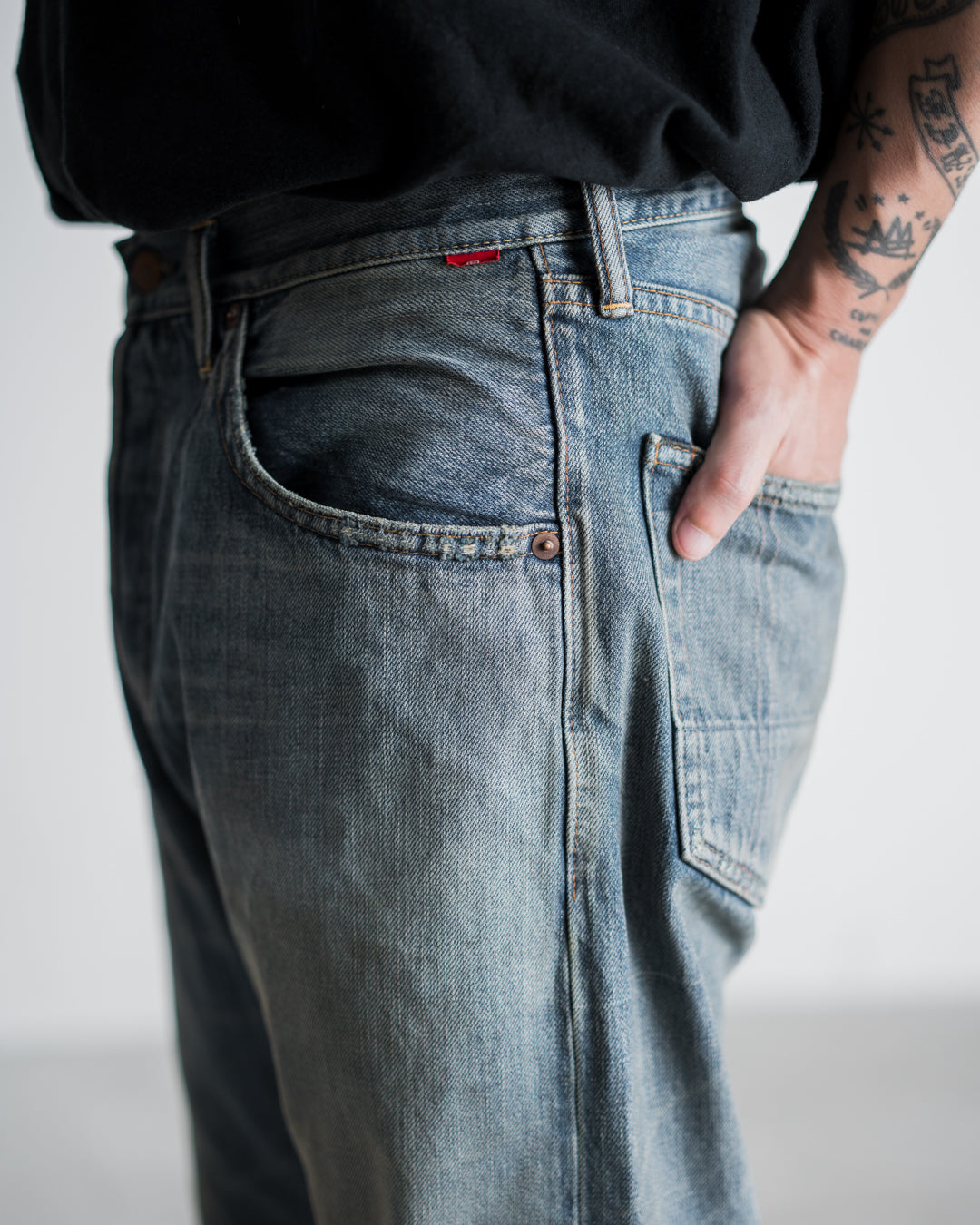 ANACHRONORM REGULAR TAPERED REMAKED 5P PANTS