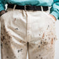 BOWWOW PAINTER'S PAINT STAINED PAINTER PANTS