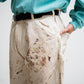 BOWWOW PAINTER'S PAINT STAINED PAINTER PANTS