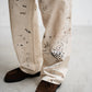 BOWWOW PAINTER'S PAINT STAINED PAINTER PANTS