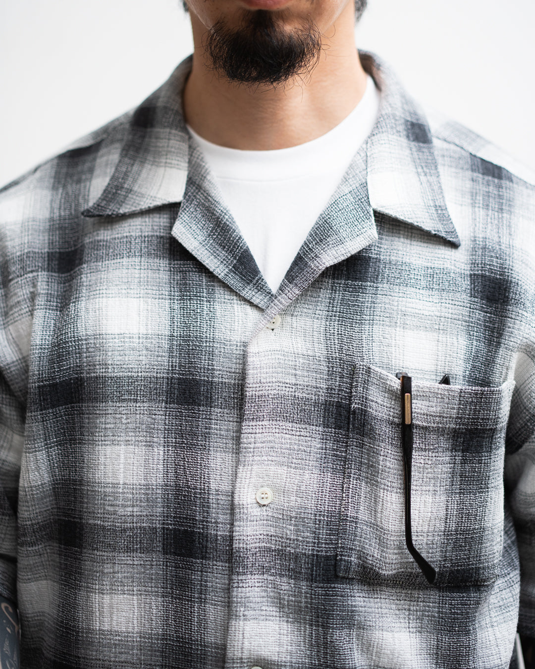 通販] ROTOL(ロトル) Dry Ombre Open Collar Shirt 商品ページ – fazeone