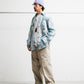 [LAST 1] BOWWOW PAINTER'S PAINT STAINED FLANNEL SHIRT
