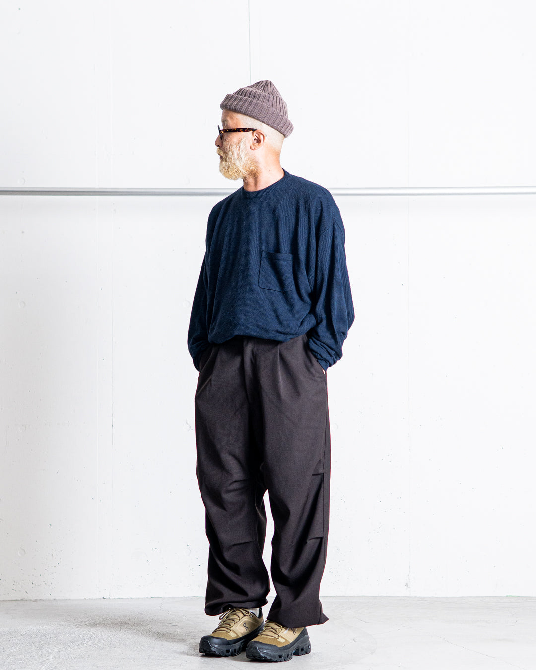 snow peak Hybrid Wool Trousers