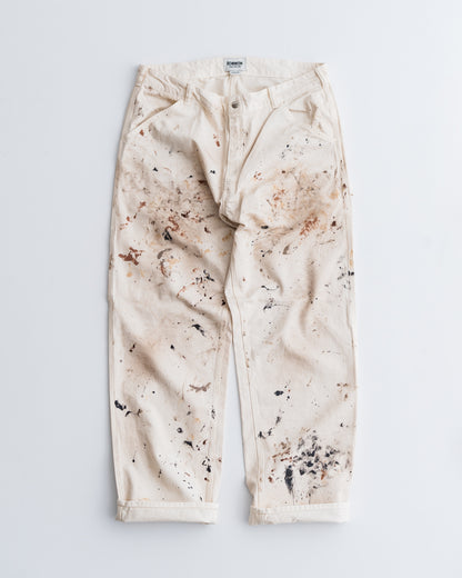 BOWWOW PAINTER'S PAINT STAINED PAINTER PANTS