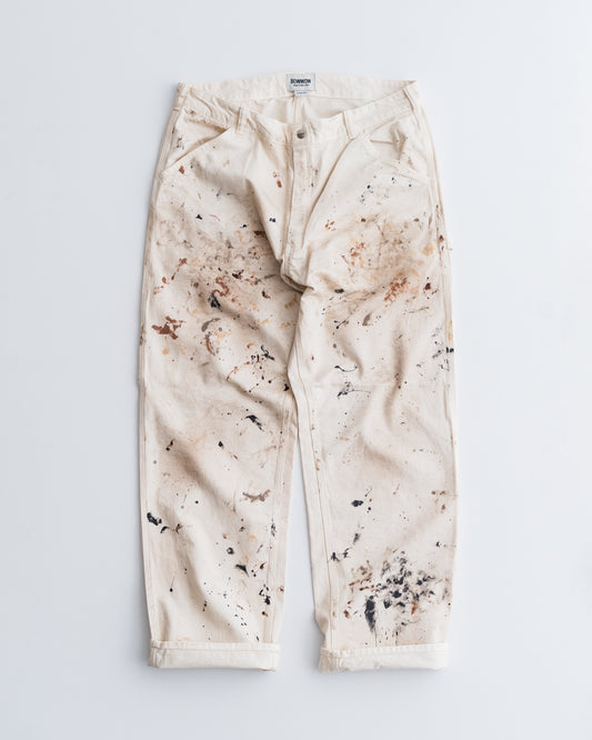 BOWWOW PAINTER'S PAINT STAINED PAINTER PANTS