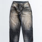 ANACHRONORM FRONT YORK WASHED DENIM PANTS  (REMAKE)