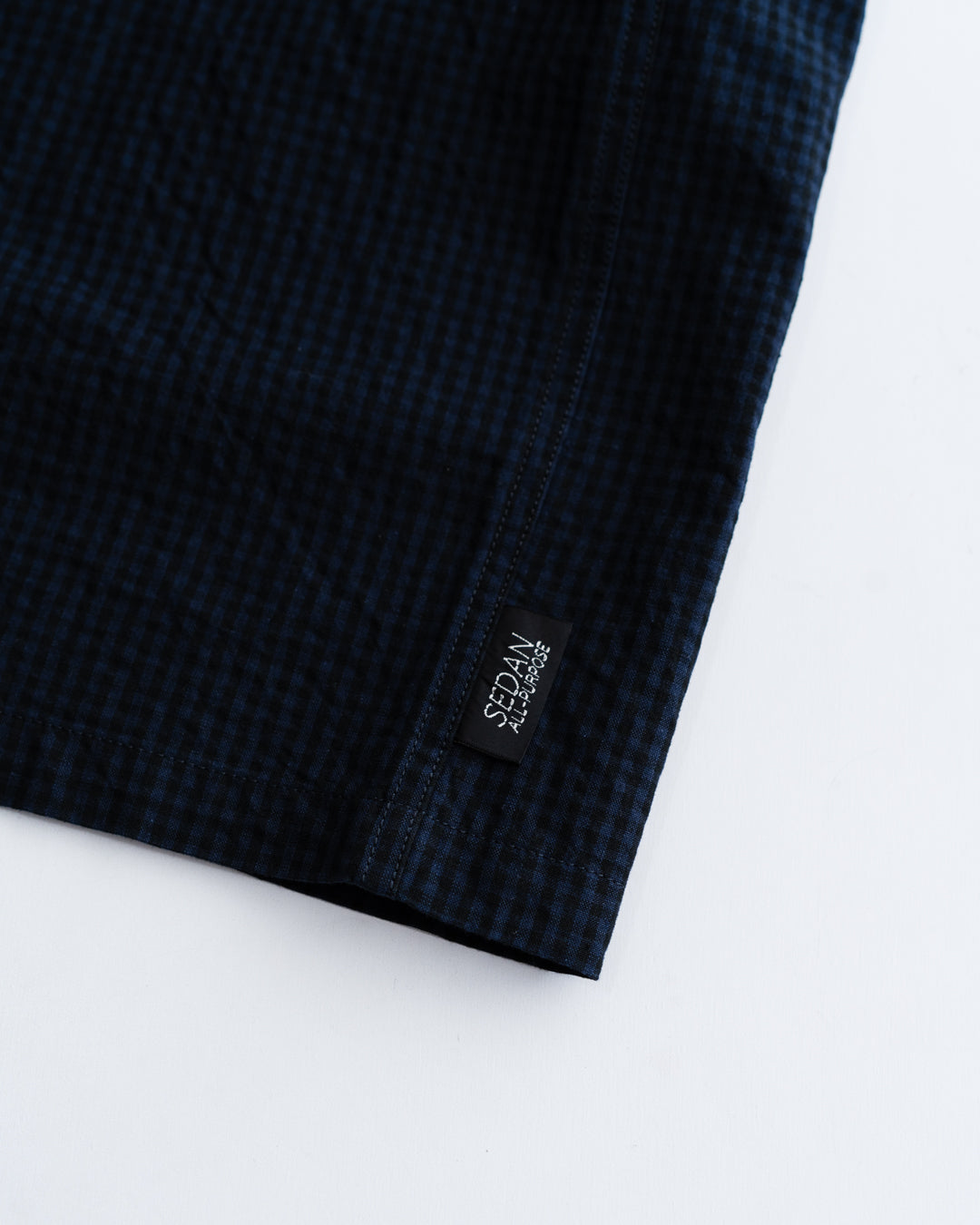 [5.9 sat 12:00 Release] SEDAN ALL-PURPOSE Cotton Linen Plaid Shorts