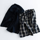 [5.9 sat 12:00 Release] SEDAN ALL-PURPOSE Cotton Linen Plaid Shorts