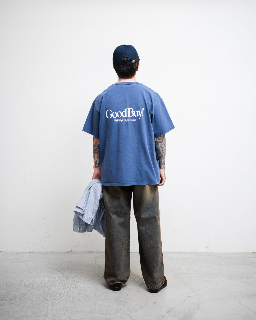 Name. LOOSE FIT PRINT TEE : HELLO,GOOD BUY!