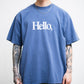Name. LOOSE FIT PRINT TEE : HELLO,GOOD BUY!