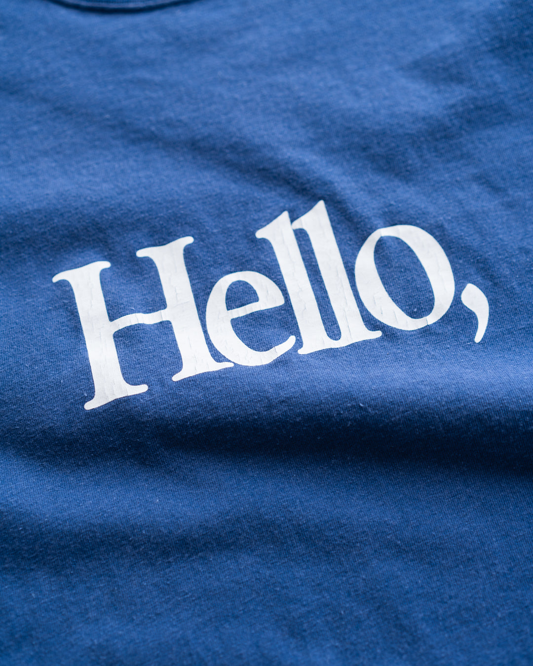 Name. LOOSE FIT PRINT TEE : HELLO,GOOD BUY!