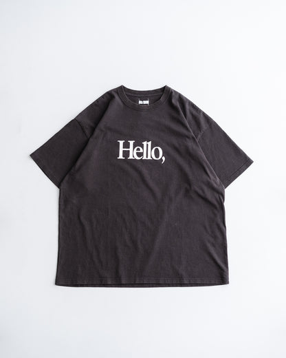 Name. LOOSE FIT PRINT TEE : HELLO,GOOD BUY!
