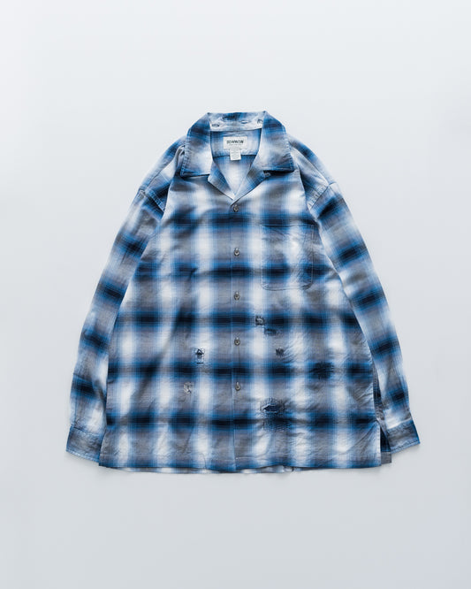 BOWWOW RAYON CHECK SHIRTS REPAIRED