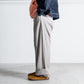 INTERIM DRY COTTON CANVAS MIL BAGGY TROUSER