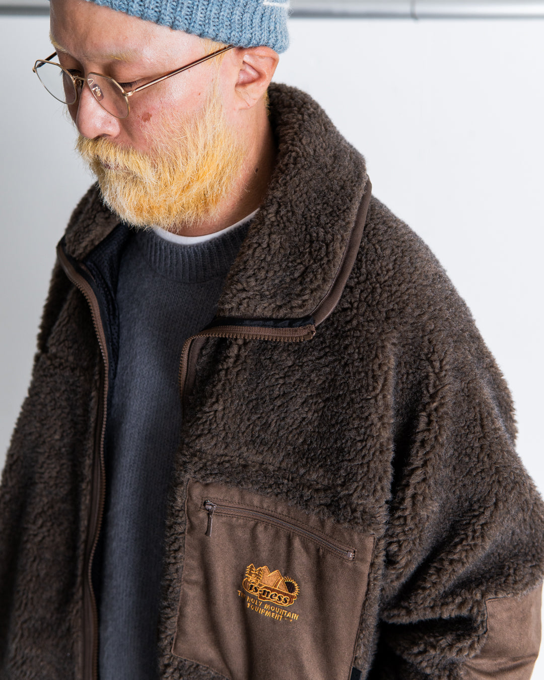 is-ness THE HOLY MOUNTAIN FLEECE JACKET - ブルゾン